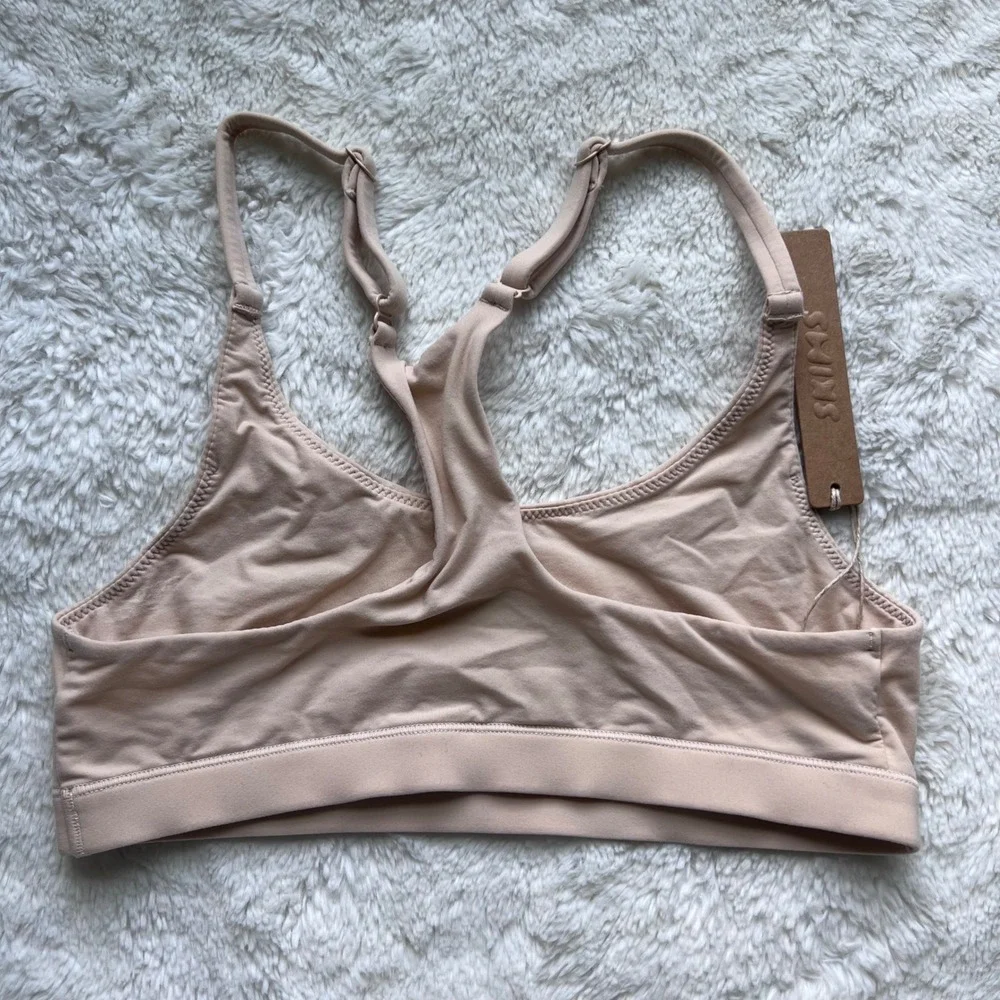 SKIMS‎ Women's Fits Everybody Racerback Bralette Sand BR-SCP-9181 Size XS NEW